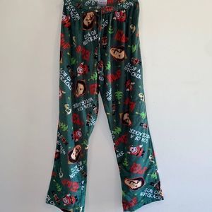 The Movie Elf Mens Pajama Pants Size Small‎
